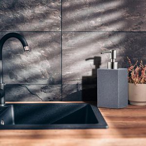 Produktbild für Seifenspender Relaxdays eckig, 10031062111