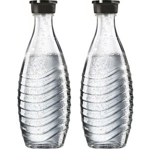 Karaffe Sodastream Glaskaraffe, mit Deckel