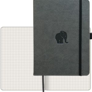Notizbuch Dingbats D5017GY Wildlife, grau, A5