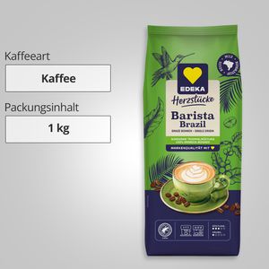 Produktbild für Kaffee Edeka Herzstücke Barista Brazil
