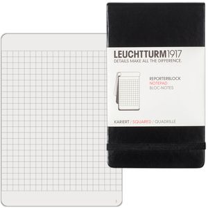 Produktbild für Notizblock Leuchtturm1917 schwarz, 333843, A6