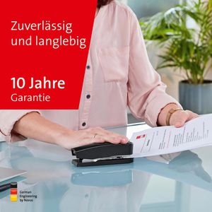 Produktbild für Heftgerät Novus B2, 020-1255, inkl. 200 Heftklammern