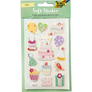 Sticker Folia 19303 Soft-Sticker Party