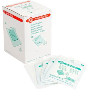 Mullkompressen Nobamed 712105, aus Baumwolle, steril