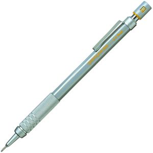 Druckbleistift Pentel GraphGear 500, silber, Kunststoff