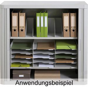 Produktbild für Rollladenschrank Paperflow aus Metall und Kunststoff