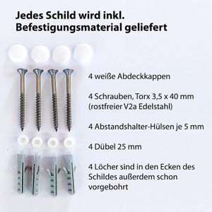 Produktbild für Parkplatzschild tatmotive aus Aluminium