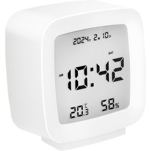 Produktbild für Wecker LogiLink SC0120 weiß, digital