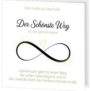 Produktbild für Hochzeitskarte Böttcher-AG 30367, Der Schönste Weg