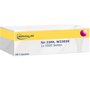 Produktbild für Toner Böttcher-AG für HP 220X, W2203X