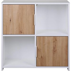 Produktbild für Kombischrank Inter-Link 19040650, artisan eiche / weiß