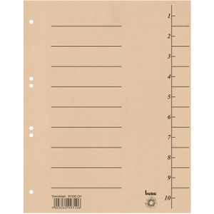 Produktbild für Trennblätter bene 97300CH, A4