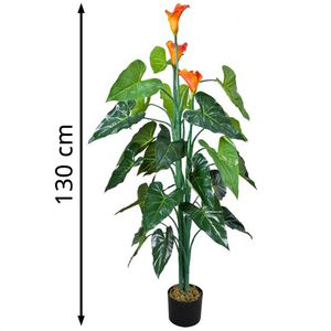 Produktbild für Kunstpflanze Decovego Drachenwurz Calla Lily