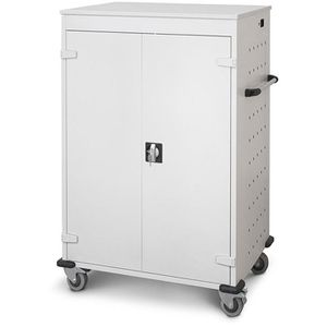 Laptopwagen Rotstahl 462362, grau