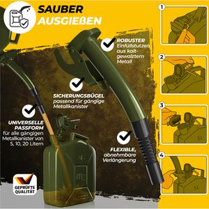 Produktbild für Benzinkanister Monzana 103574, 3er-Set