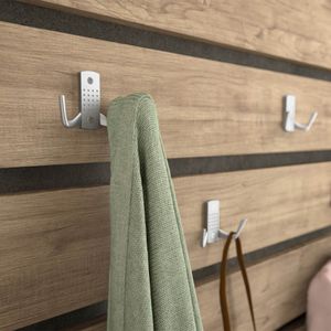 Produktbild für Garderobenhaken SO-TECH Jasmin, 108551, chrom matt