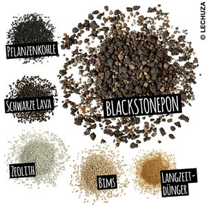Produktbild für Pflanzsubstrat Lechuza BLACKSTONEPON, 18 Liter