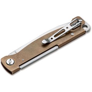 Produktbild für Taschenmesser Böker Plus Atlas Brass, messingfarben