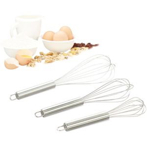 Schneebesen Relaxdays Edelstahl