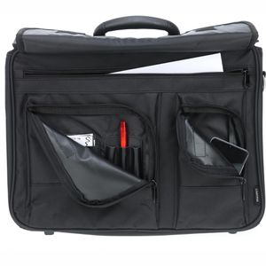Produktbild für Pilotenkoffer LightPak The Flight 46008, schwarz, 11,5 Liter