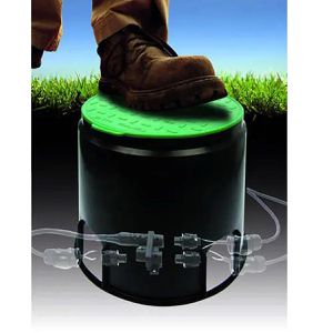 Produktbild für Kabelbox Heitronic Bodeneinbaudose, aus Kunststoff