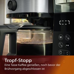 Produktbild für Kaffeemaschine Philips All-in-1 Brew HD7888/01, mit Glaskanne