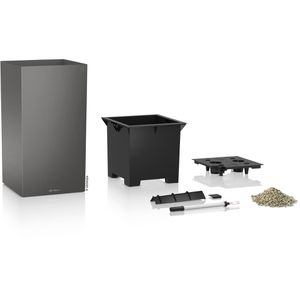 Produktbild für Übertopf Lechuza CANTO Premium 40 high, anthrazit, 40x76x40 cm