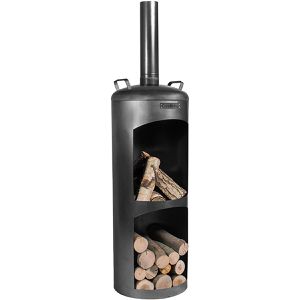 Produktbild für Terrassenofen CookKing CK2030, schwarz, aus Stahl