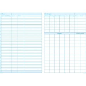 Produktbild für Lehrerkalender TimeTex Universal Schulplaner, Jahr 2026/2027