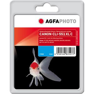 Produktbild für Tinte AgfaPhoto für Canon CLI-551C XL