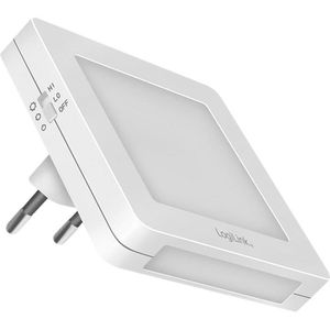 Produktbild für Nachtlicht LogiLink LED013 LED, für Steckdose