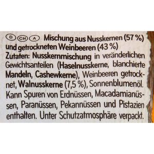 Produktbild für Studentenfutter Seeberger