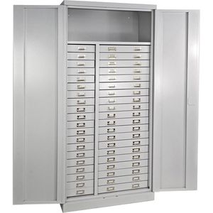 Produktbild für Werkzeugschrank ADB 40650, aus Metall, lichtgrau