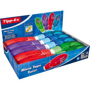 Produktbild für Korrekturroller Tipp-Ex Micro Tape Twist, 10 Stück