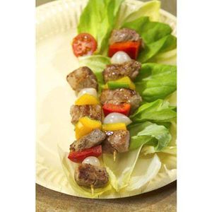 Produktbild für Holzspieße Papstar 16629 pure, Schaschlikspieße