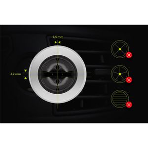 Produktbild für Handyhalterung Goobay Magnethalterungs-Set 38685, für Auto