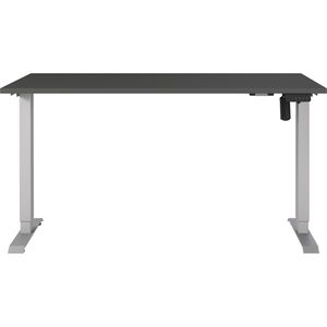 Produktbild für Schreibtisch Germania Profi 3.0, 8023-640, graphit / silber