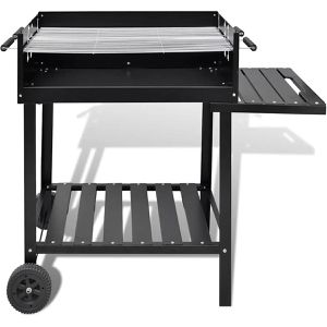 Produktbild für Holzkohlegrill vidaXL 40714, Grillwagen mit Rädern