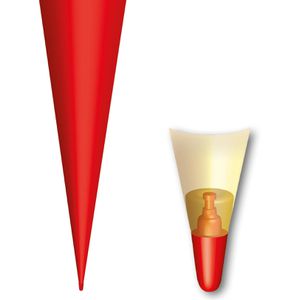 Produktbild für Schultüte Roth 667032, Rohling, rot