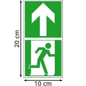 Produktbild für Bodenmarkierung SafetyMarking ISO 7010 E001 + E005