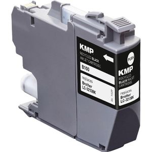 Produktbild für Tinte KMP B100 für Brother LC-3213BK