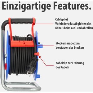 Produktbild für Kabeltrommel Brennenstuhl Garant Bremaxx, für außen IP44