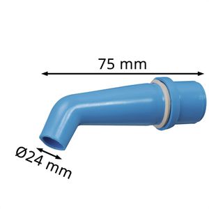 Produktbild für Auslaufrohr Hünersdorff Ausgusstülle 281200, starr
