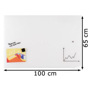Produktbild für Glas-Magnettafel Franken GTL6510009, inkl. 2 Magnete