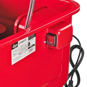 Produktbild für Teilewaschgerät DEMA 24379, für Lösemittel