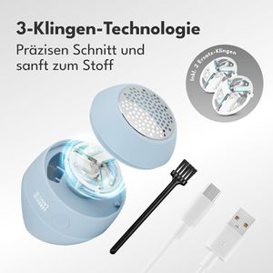 Produktbild für Fusselrasierer LEBENLANG LBL3363B, mit Akku