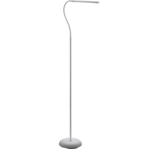 Eglo Stehlampe Larora, LED, weiß, 130 cm, 550 Lumen, 4,5 Watt, dimmbar