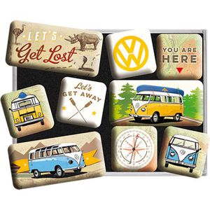 Magnete Nostalgic-Art VW Bulli Let's Get Lost