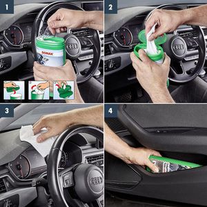 Produktbild für Reinigungstücher Sonax 04158410, matteffect, feucht