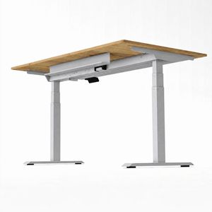 Produktbild für Schreibtisch Kerkmann Move 1 stable, asteiche / silber